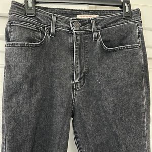 Black 721 high rise skinny Levi’s